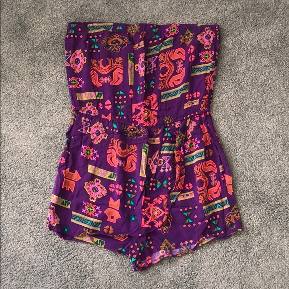 Pants - strapless romper